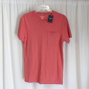 J Crew Garment Dyed Slub Cotton Crewneck T-Shirt Men's Size XS